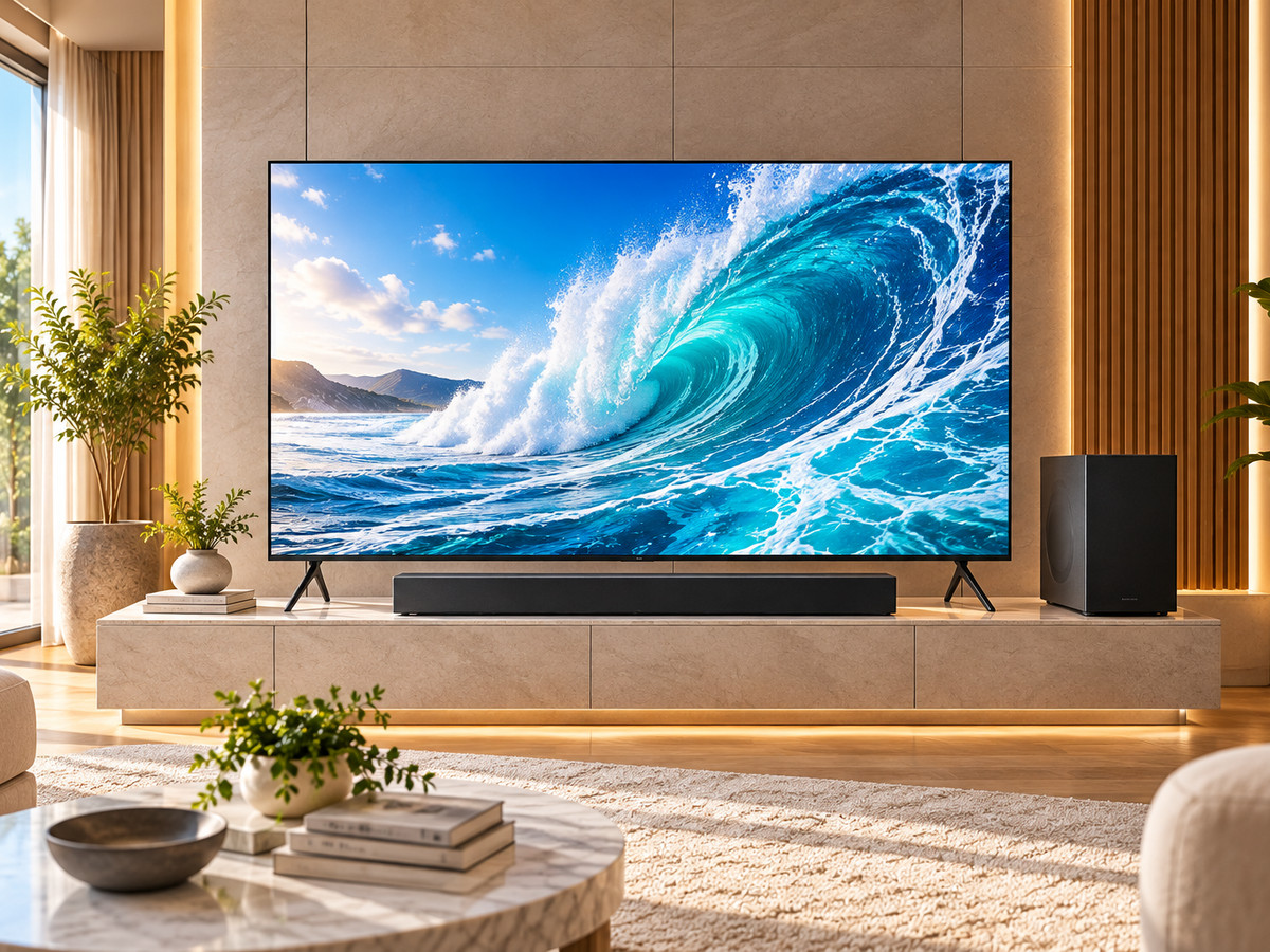 삼성 거실 TV·사운드 세트